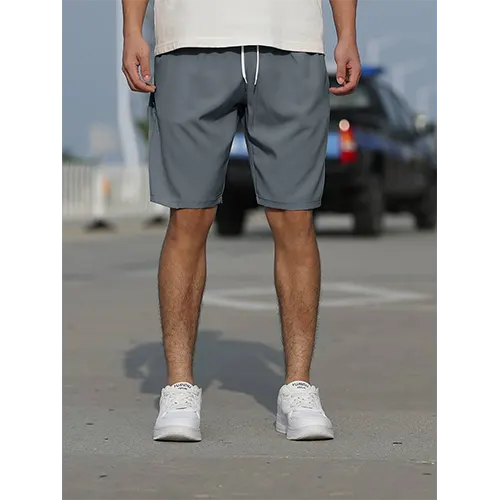 Men's high waist summer shorts, a stylish and comfortable choice for beach and casual outings.