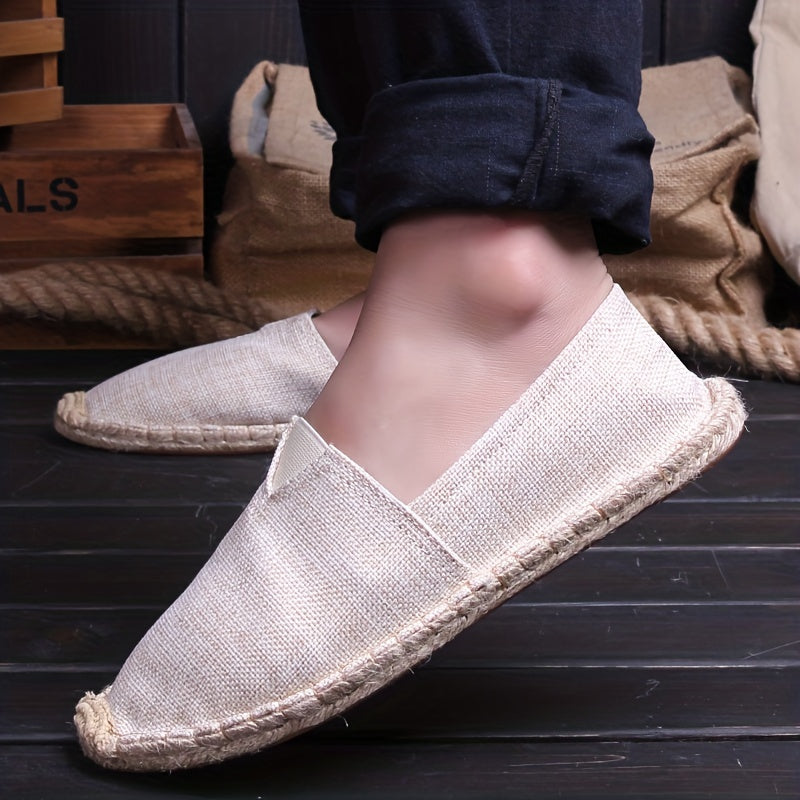 Premium Hugo men's espadrilles, a stylish and lightweight slip-on option for your summer footwear collection.