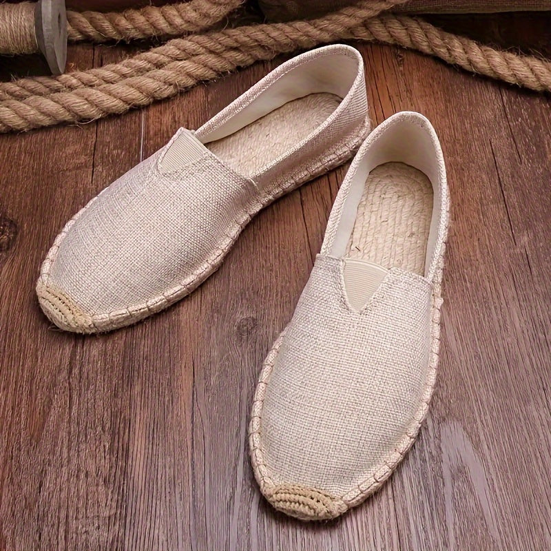 Hugo men's slip-on espadrilles, elegant and comfortable for summer fashion, great for casual outings.