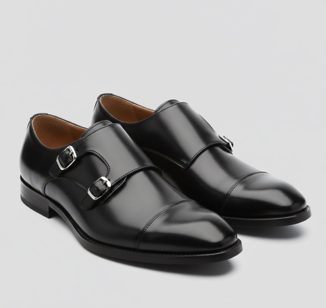 Men's Italian style slip-on loafers, Milano design. Elegant formal & smart casual footwear.