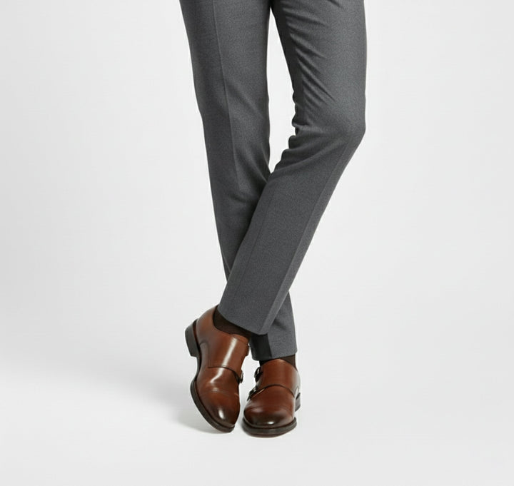 Men's Milano dress shoes. Stylish Italian slip-on loafers, perfect for formal & smart casual outfits.