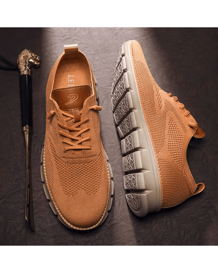 Everyday men's Jason walking trainers. Lightweight, comfortable casual sneakers for all-day use.