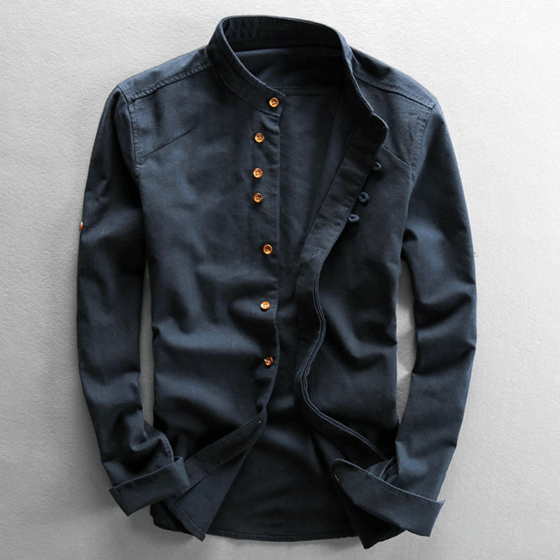 Unique Katana men's shirt, a modern fit button-up, perfect for cultural fashion and casual style.