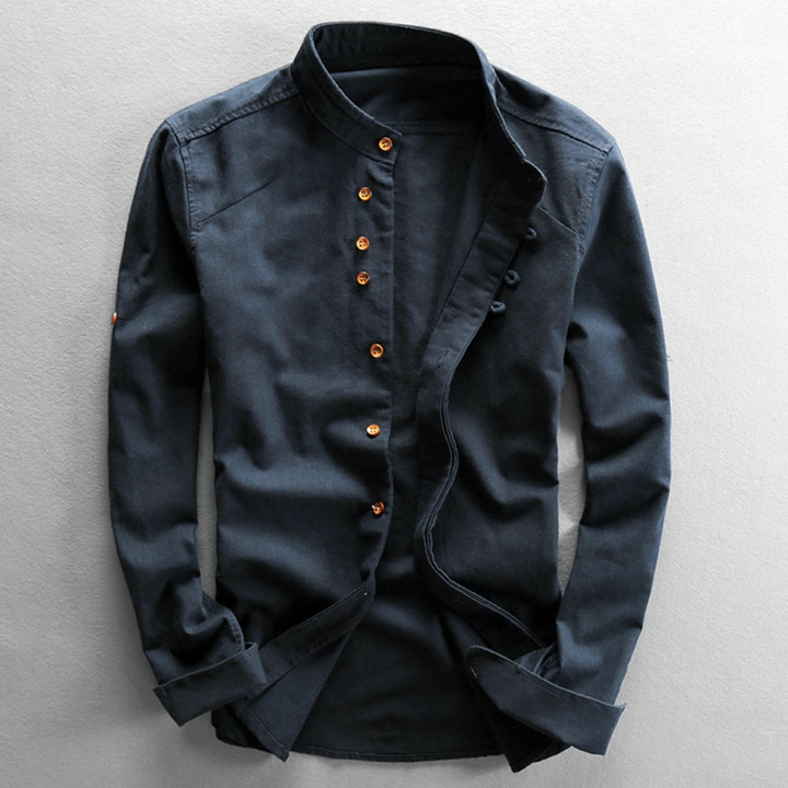 Unique Katana men's shirt, a modern fit button-up, perfect for cultural fashion and casual style.