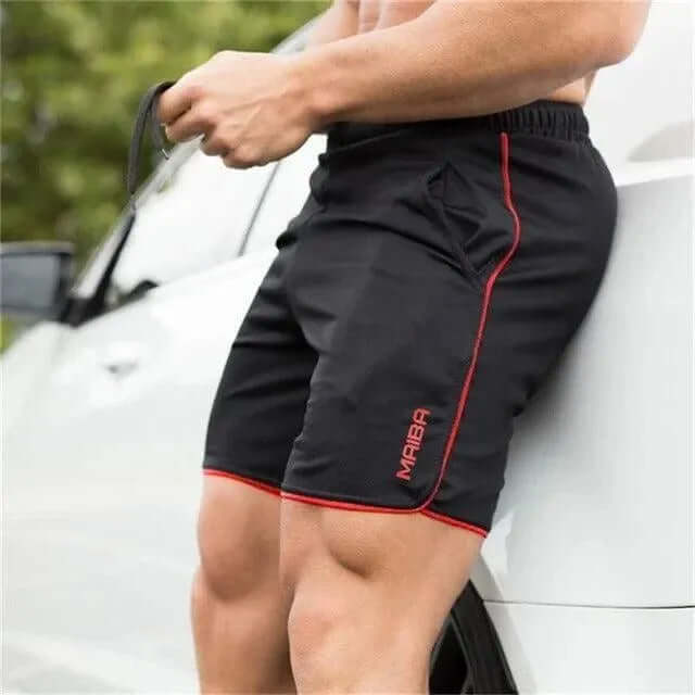 Stylish men's lightweight shorts, offering comfort & flexibility for running, gym, and casual use.