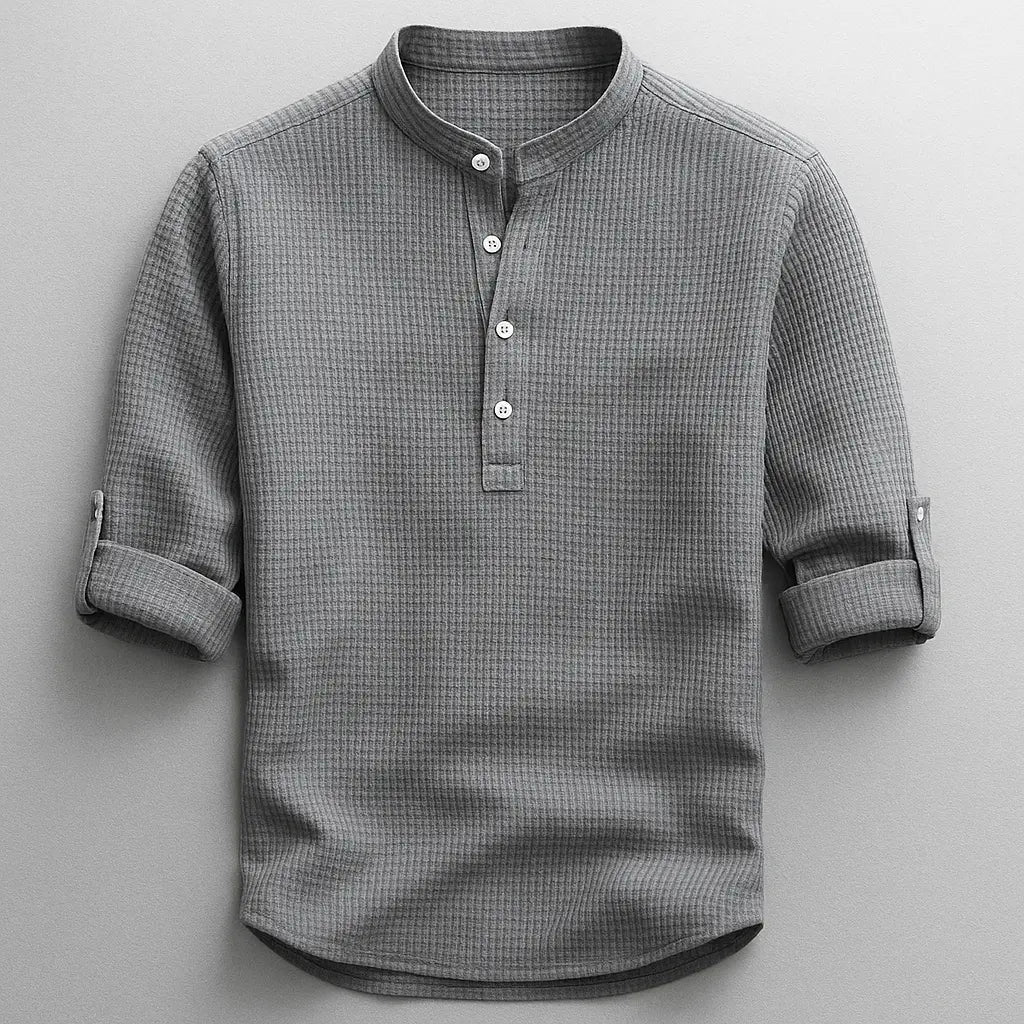 Comfortable men's lightweight casual shirt for everyday wear, modern fit, great for travel.