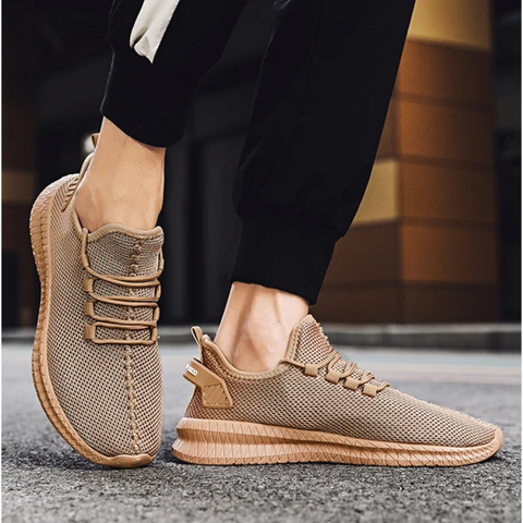 New men's orthopedic comfort footwear, lightweight and supportive for active versatile use.