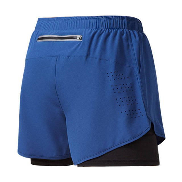 Lightweight activewear men's shorts, quick-drying for running and high-intensity workouts.