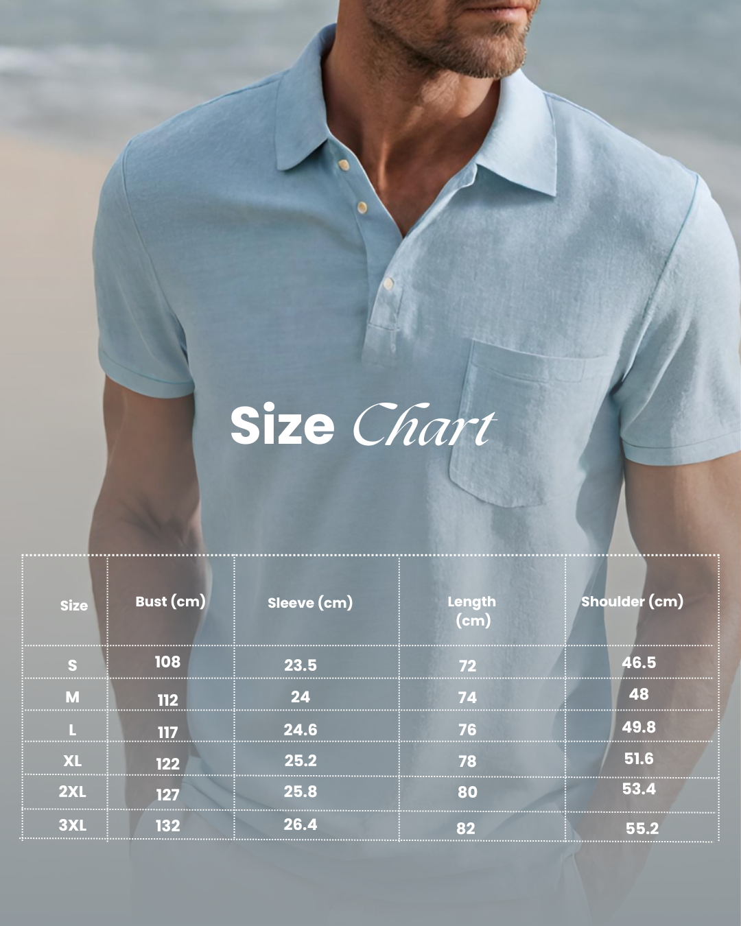Stylish men's lightweight short-sleeve polo shirt, perfect for smart casual outfits and summer comfort.
