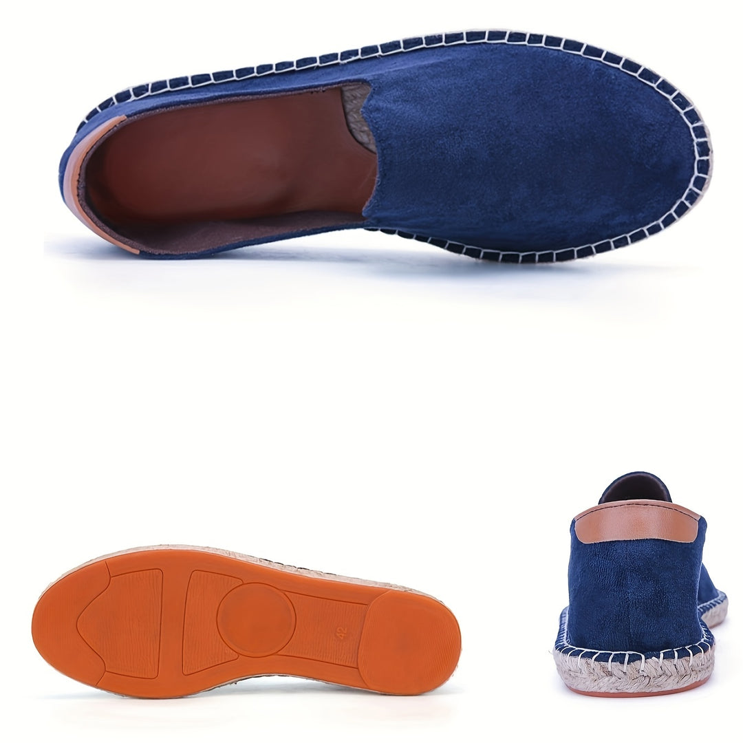 Men's summer espadrille loafers, incredibly comfortable and lightweight slip-on shoes for any trip.