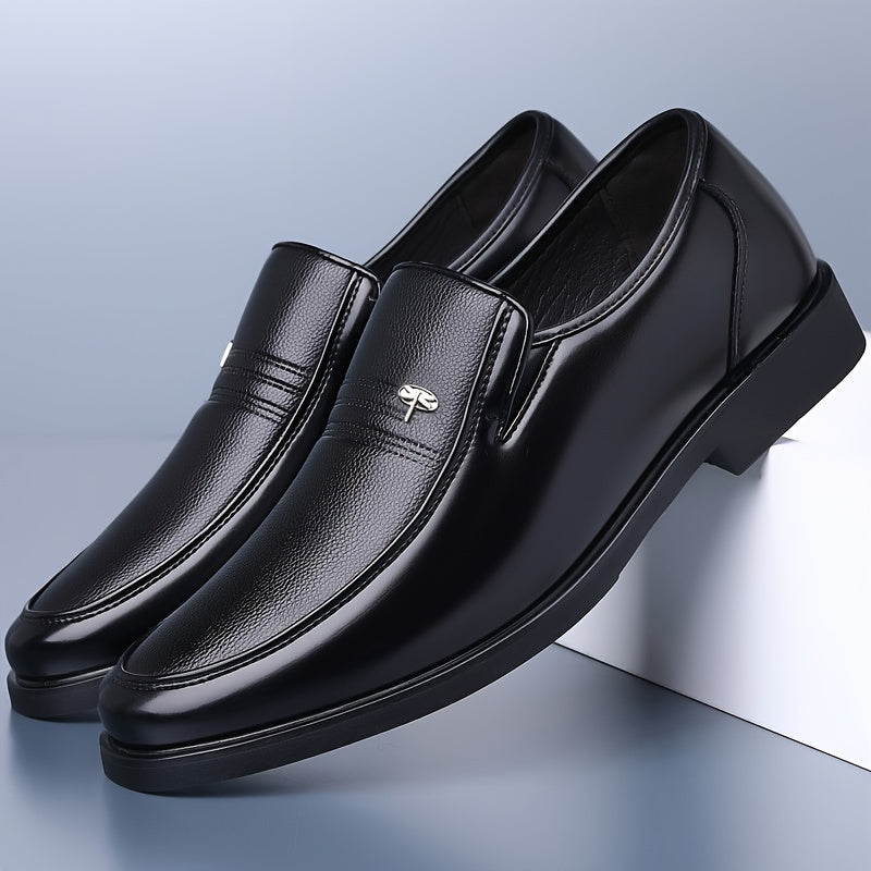 Formal men's slip-on loafers. Versatile, lightweight, & comfortable dress shoes for any occasion.