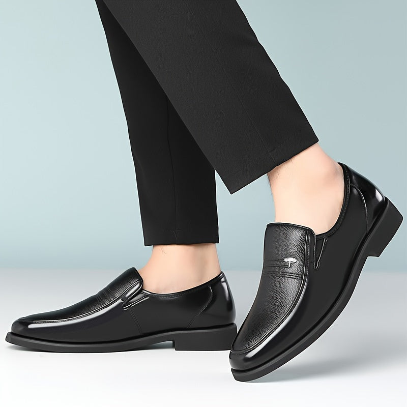 Sleek men's slip-on loafers. Lightweight & comfortable everyday wear, versatile casual dress shoes.