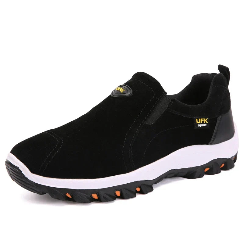 Versatile men's athletic-style slip-on shoes, designed for comfort and lightweight casual footwear.