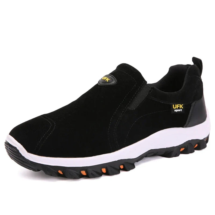 Versatile men's athletic-style slip-on shoes, designed for comfort and lightweight casual footwear.