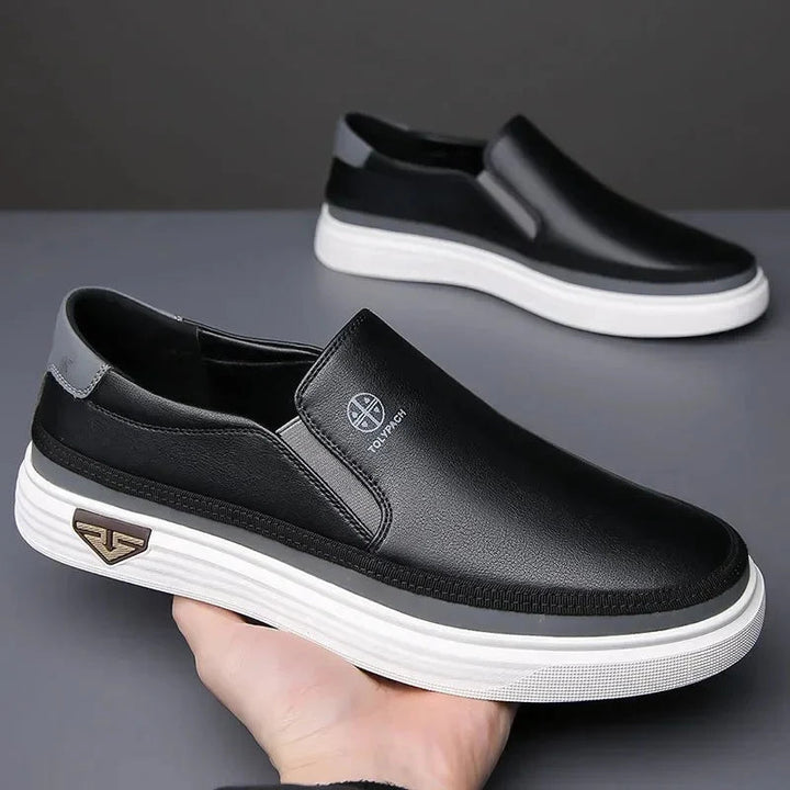 Men's slip-on comfort trainers, perfect for lightweight casual everyday wear.
