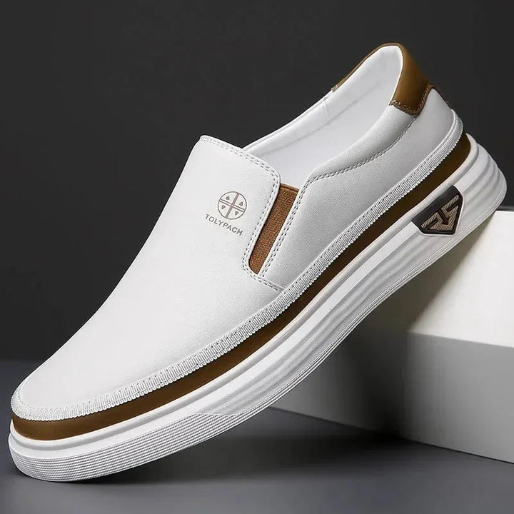 Versatile men's casual shoes: a lightweight, easy wear slip-on design.