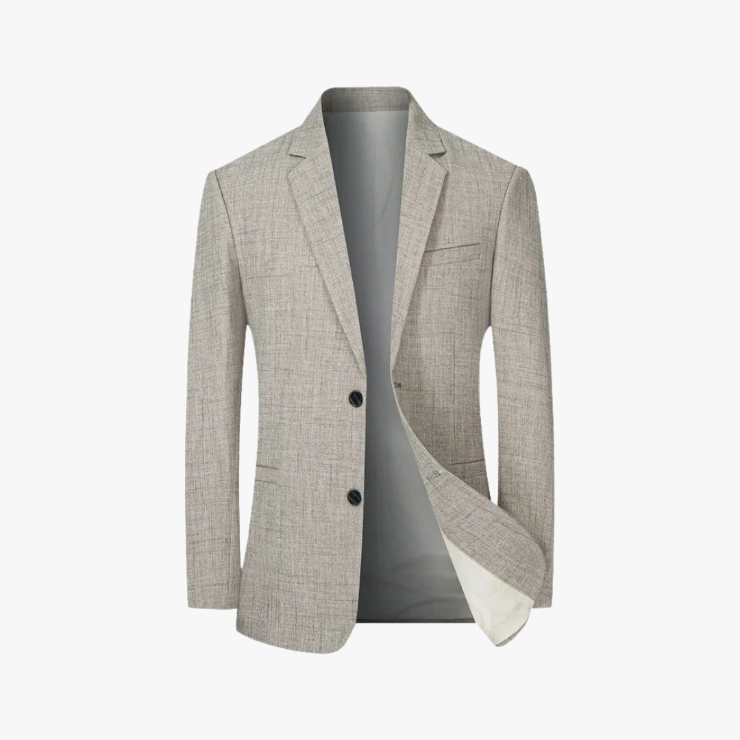 Men's lightweight spring blazer for smart casual or business casual style. Modern tailored fit.