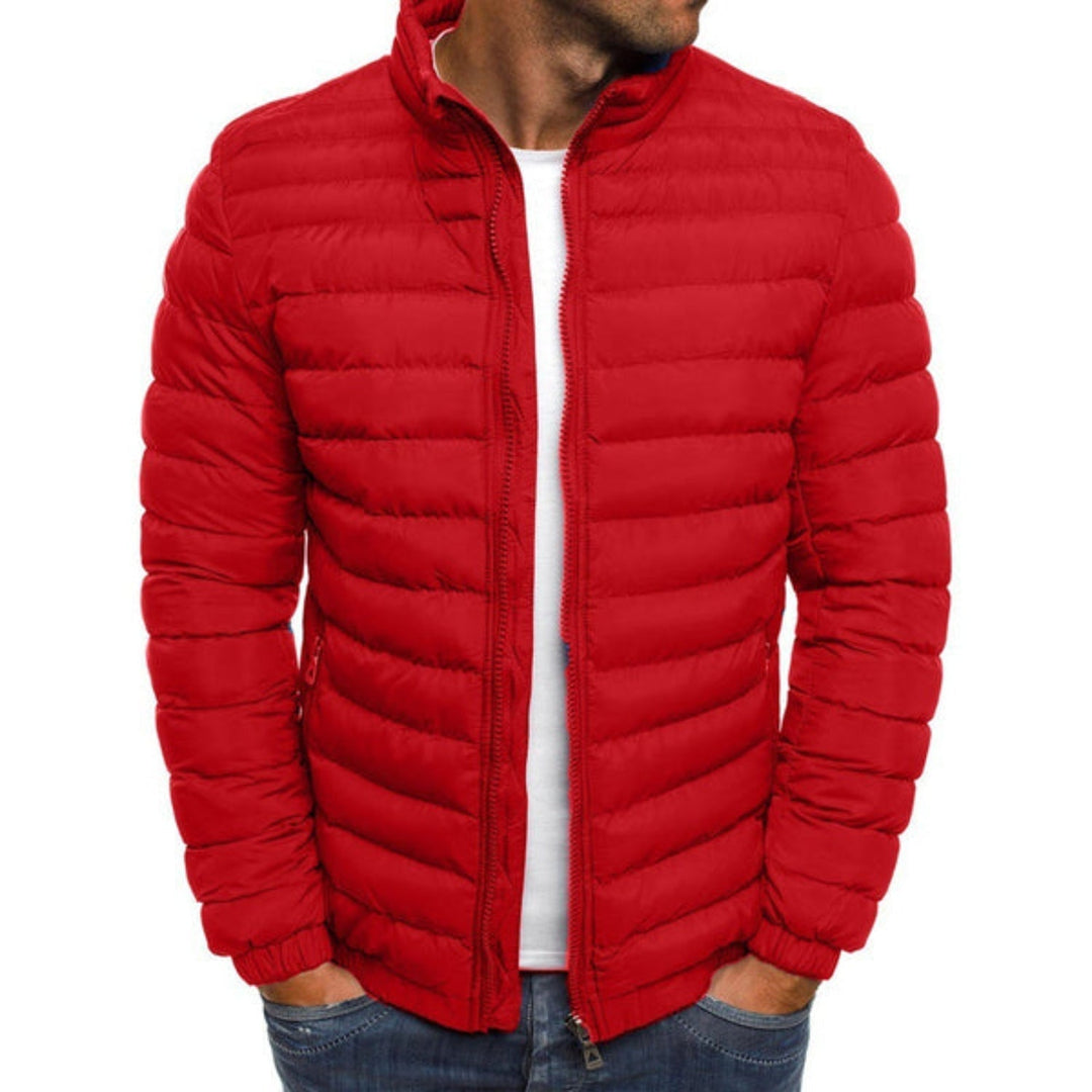 Men's lightweight summer jacket, breathable comfort. Stylish outerwear for casual fashion.