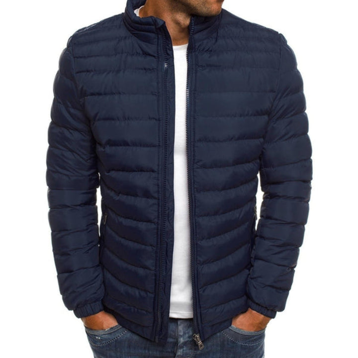 Comfortable men's lightweight outerwear, breathable fabric. Ideal smart casual jacket for spring/summer.