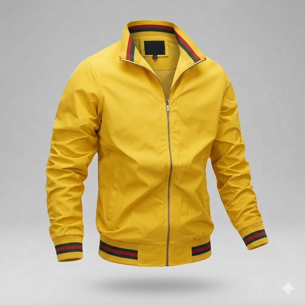 Men's fashion lightweight summer jacket, breathable and versatile, great for casual or smart casual layering.