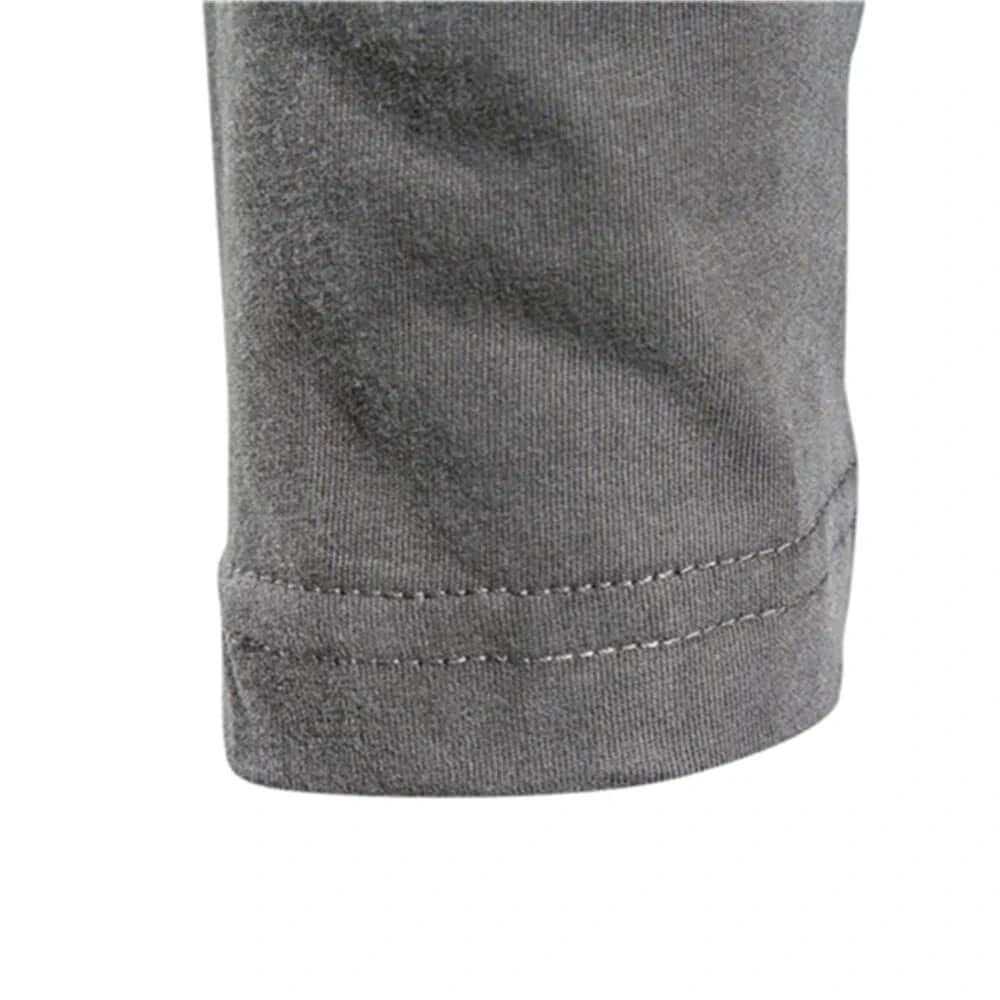 Versatile men's long sleeve crewneck t-shirt for effortless style, comfort, & layering.