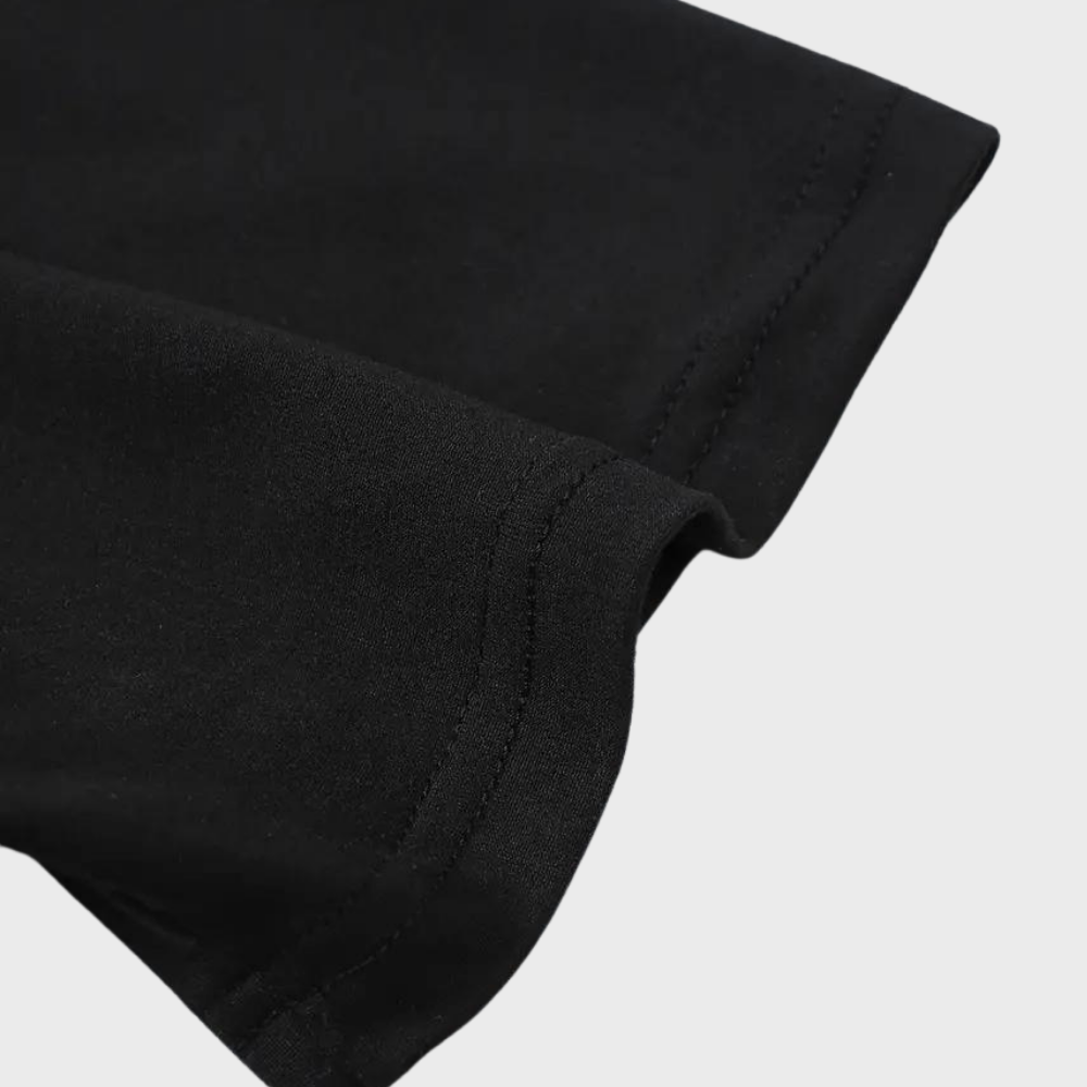 Stylish men's casual top with a minimalist print, offering effortless comfort for daily wear.