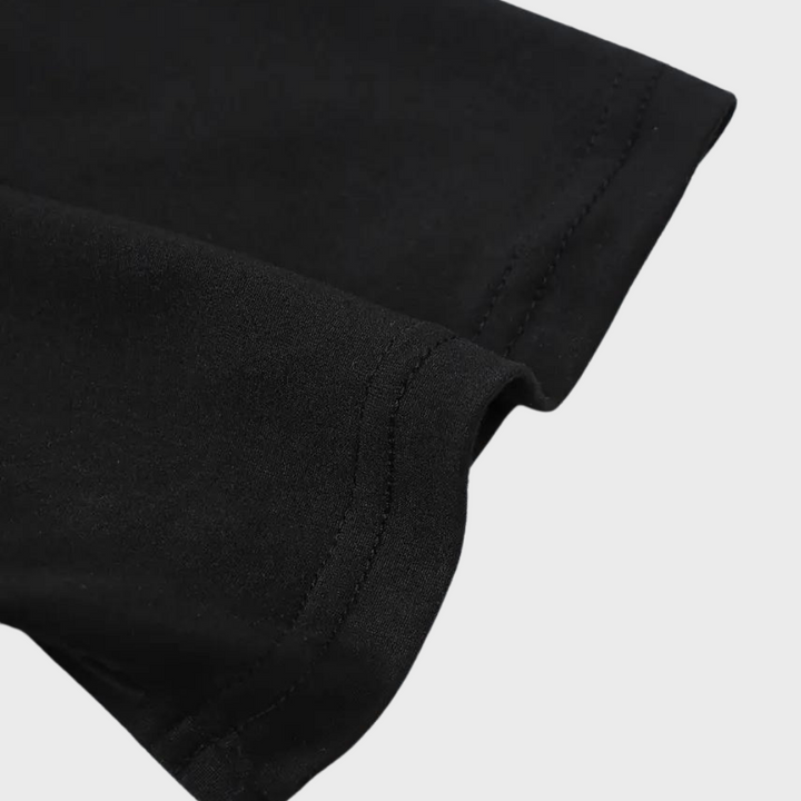 Stylish men's casual top with a minimalist print, offering effortless comfort for daily wear.