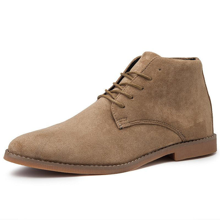 Comfortable men's fashion boots with modern style, ideal for autumn & winter. Durable everyday footwear.