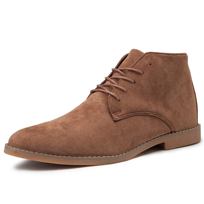 Durable men's casual fashion boots offering all-day comfort. Modern design, great for everyday wear.