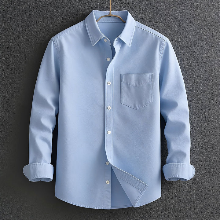 Stylish men's casual shirt with a modern fit, perfect for everyday wear. Long-sleeve men's fashion.