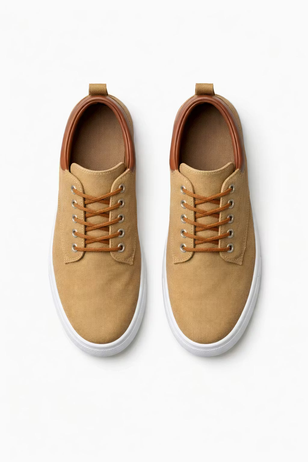Stylish men's lace-up low-top sneakers in navy, versatile for fashion and comfort.