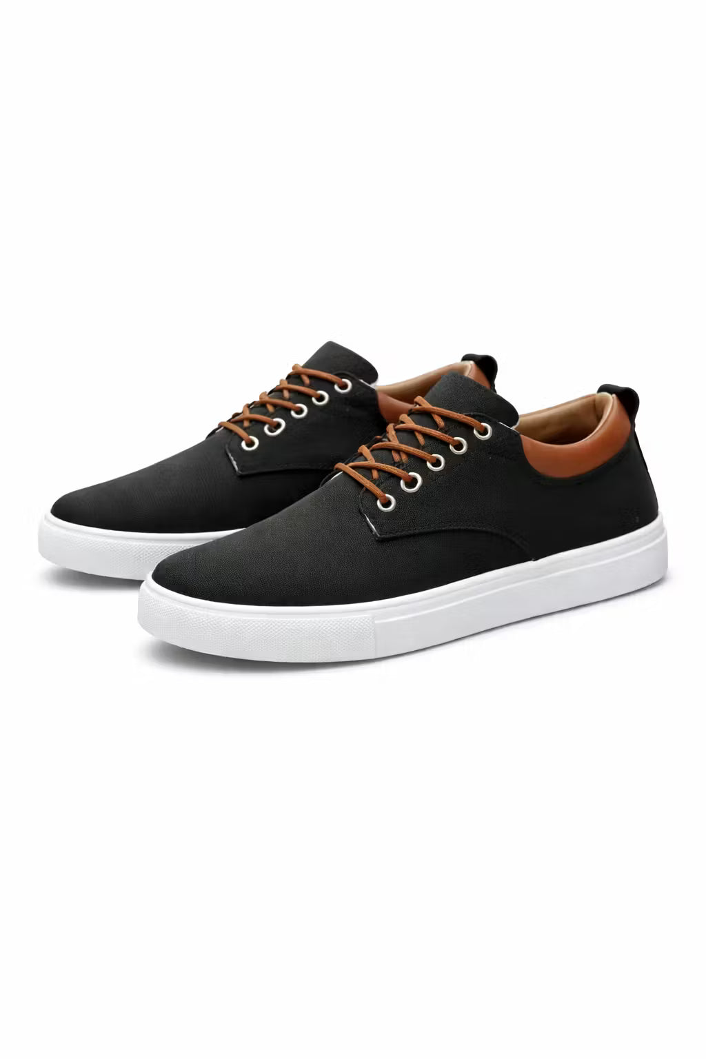 Versatile grey men's low-top casual shoes, lace-up for comfort and stylish everyday wear.