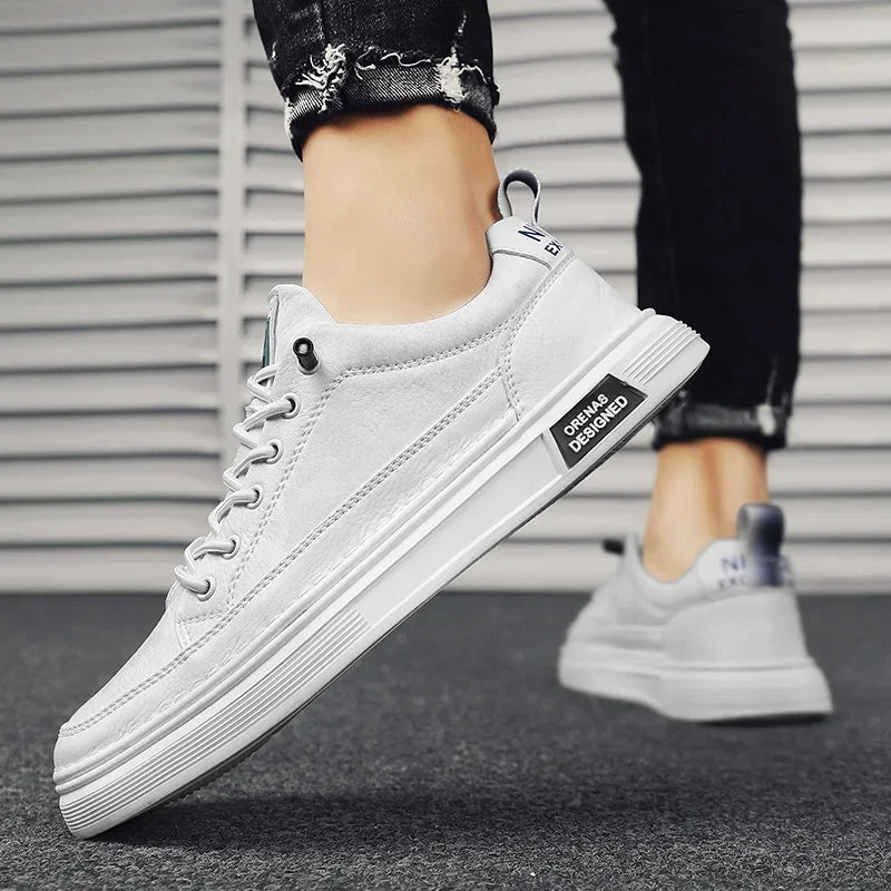 Durable men's modern sneakers for streetwear. Stylish casual athletic footwear for everyday comfort.
