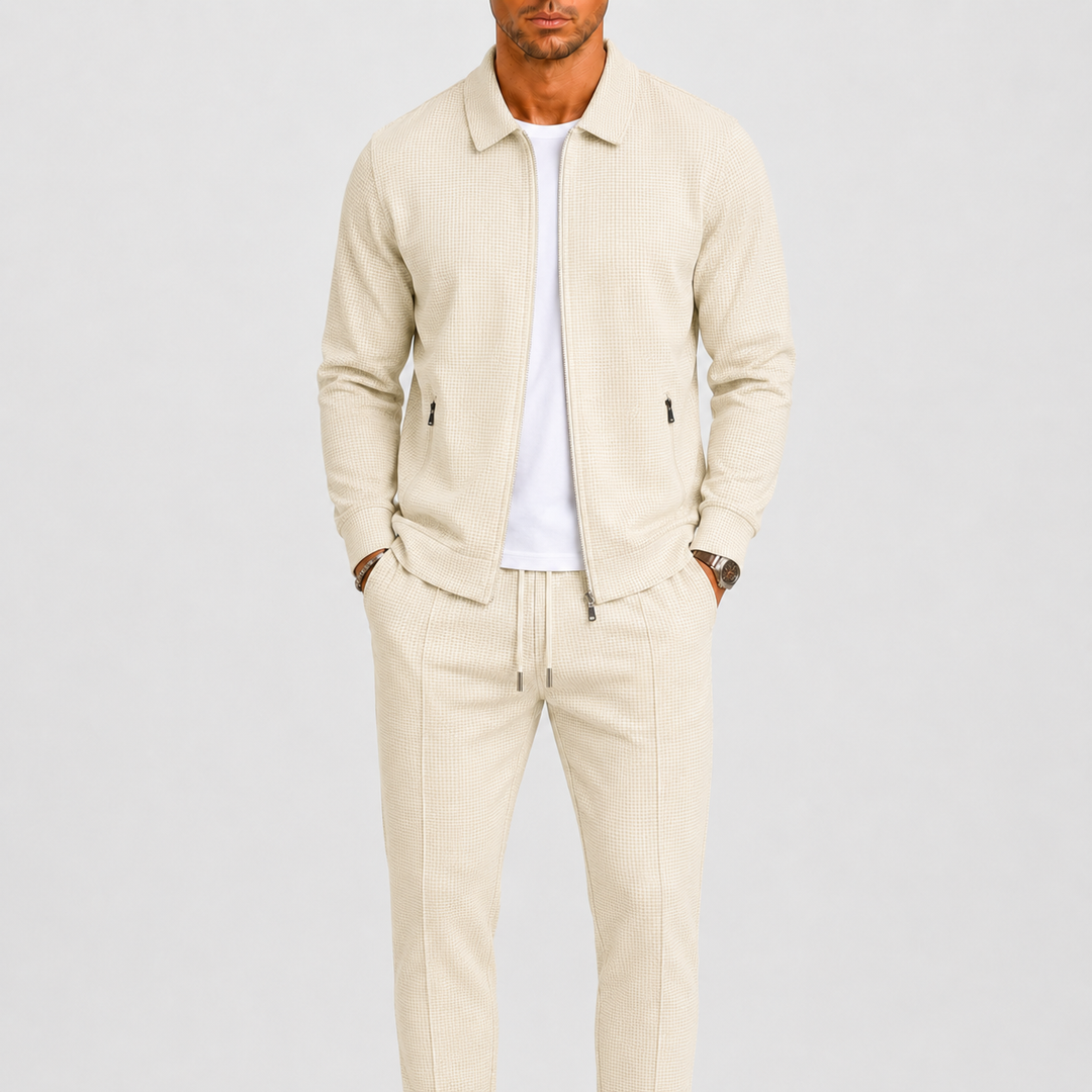 Sporty men's comfort set with a sleek design, perfect for casual wear, athletic activities, or leisure.