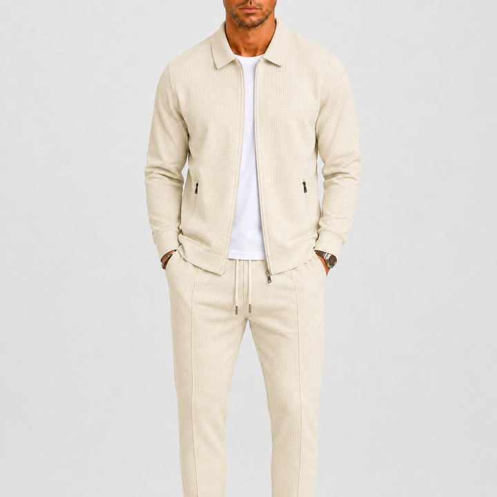 Sporty men's comfort set with a sleek design, perfect for casual wear, athletic activities, or leisure.