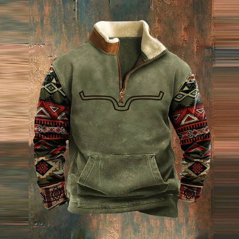 Stylish men's zip-up jacket, modern design, ideal for casual fashion and comfortable everyday outerwear.