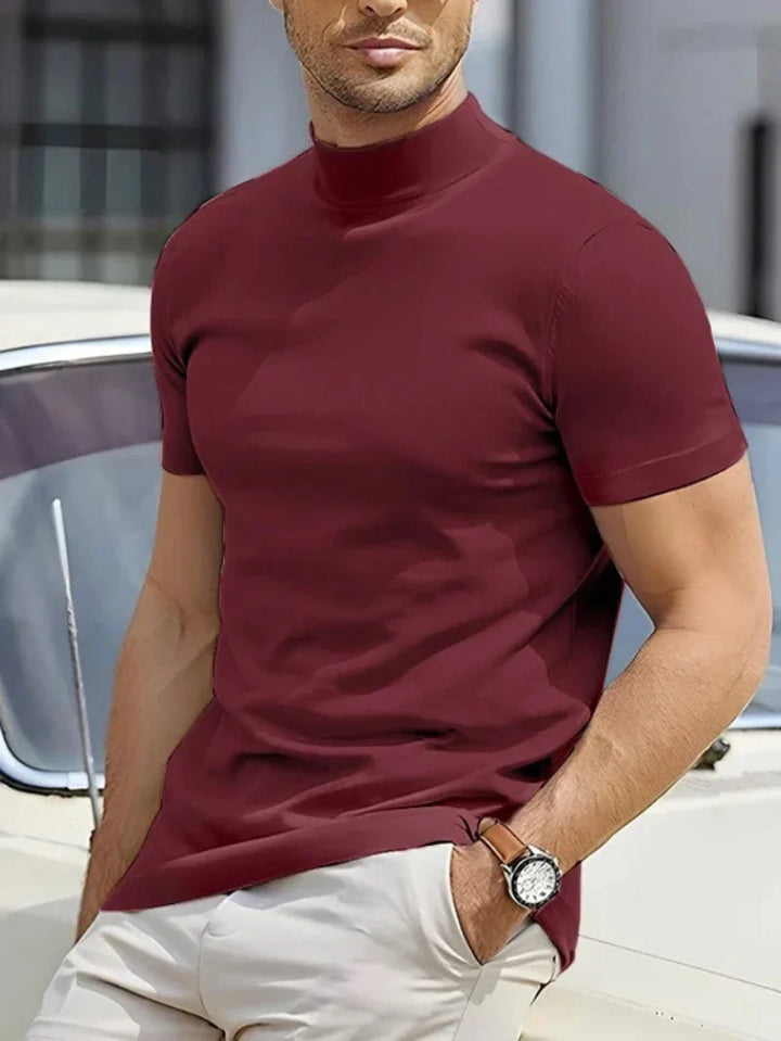 Casual men's summer t-shirt. Lightweight, breathable, and quick-dry for ultimate comfort. Perfect activewear or everyday wear.