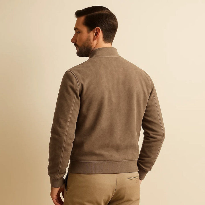 Versatile men's elegant jacket, classic style for luxury fashion. Sophisticated outerwear.