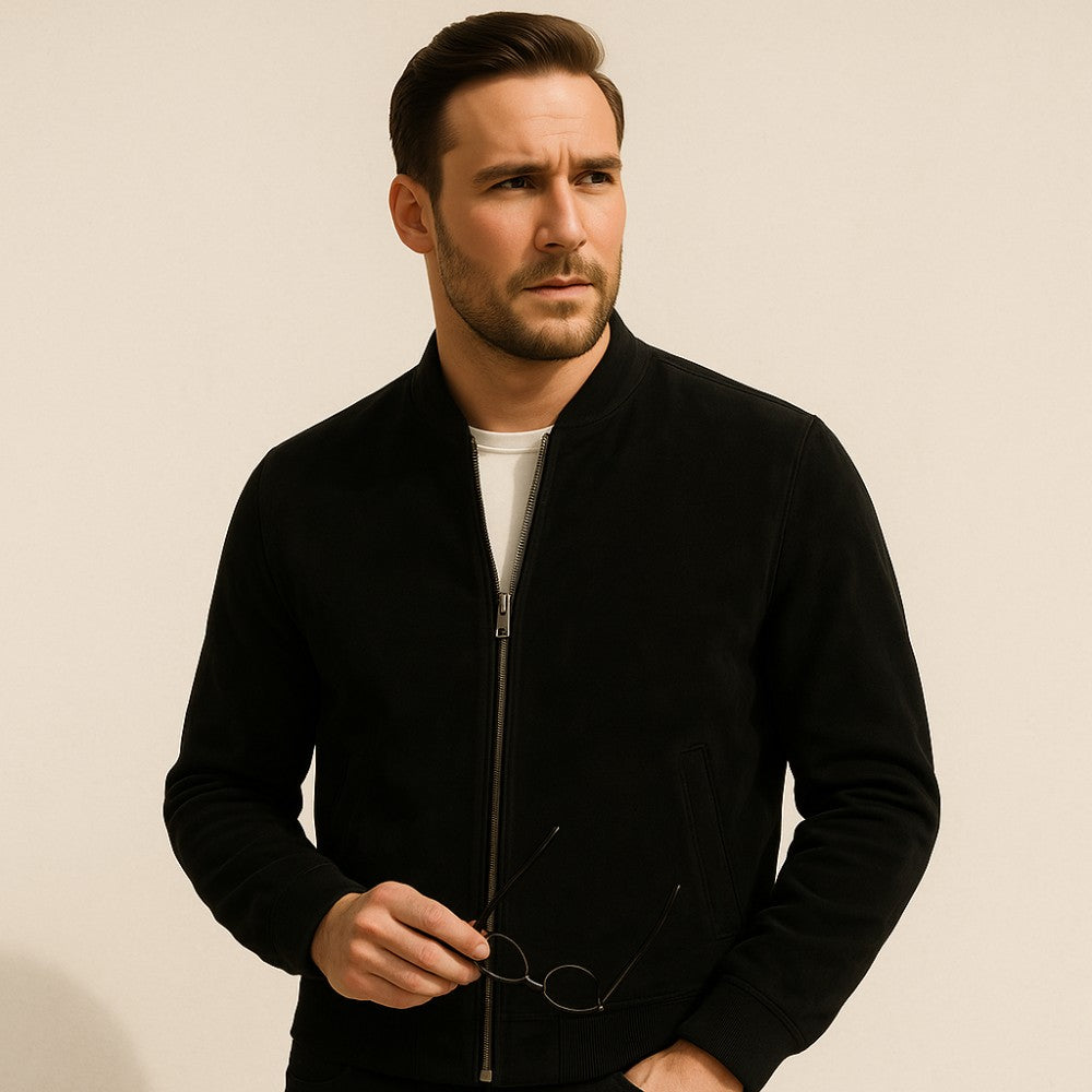 Men's versatile classic jacket, old money inspired. Elegant, timeless & sophisticated outerwear.