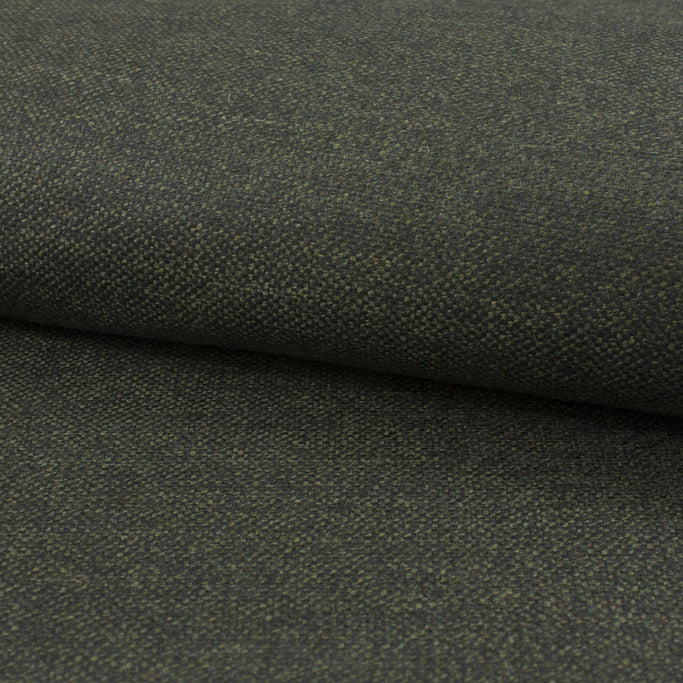 Sharp olive green three-piece business suit for men. Elegant formal wear suitable for any special occasion.