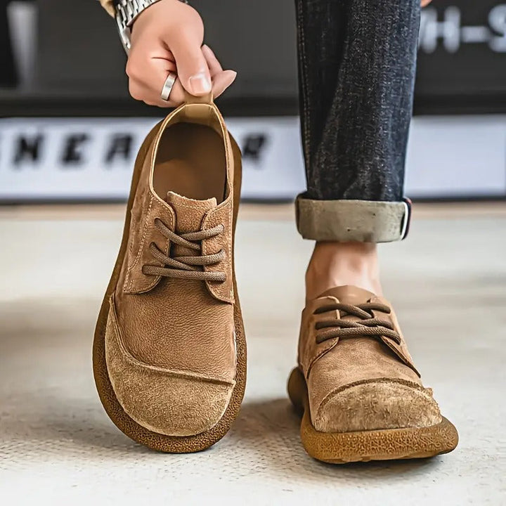 Versatile men's orthopaedic shoes, suitable for dress or casual wear, with comfort & support.