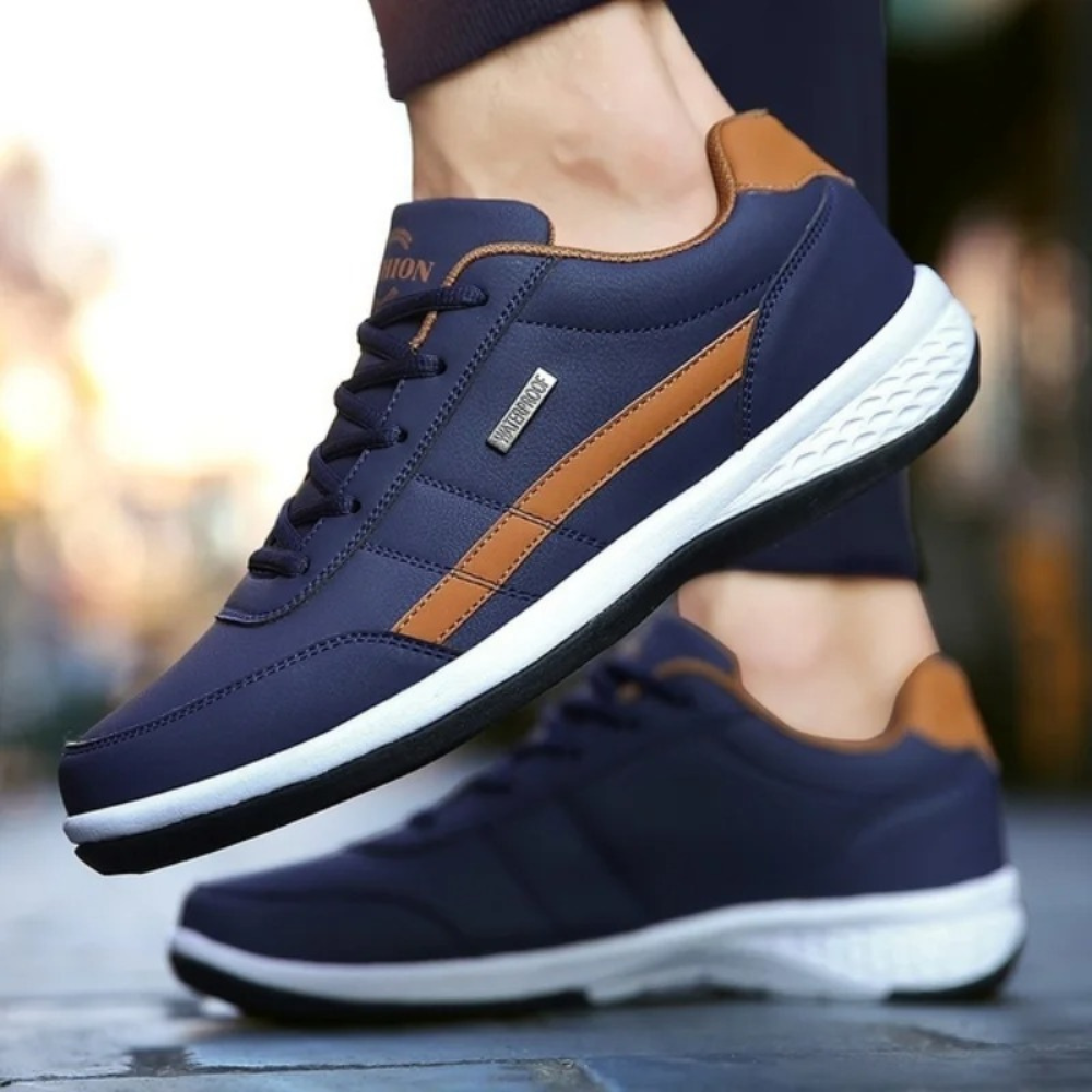 Versatile men's footwear: orthopedic comfort balance sneakers, perfect for walking & daily activities.