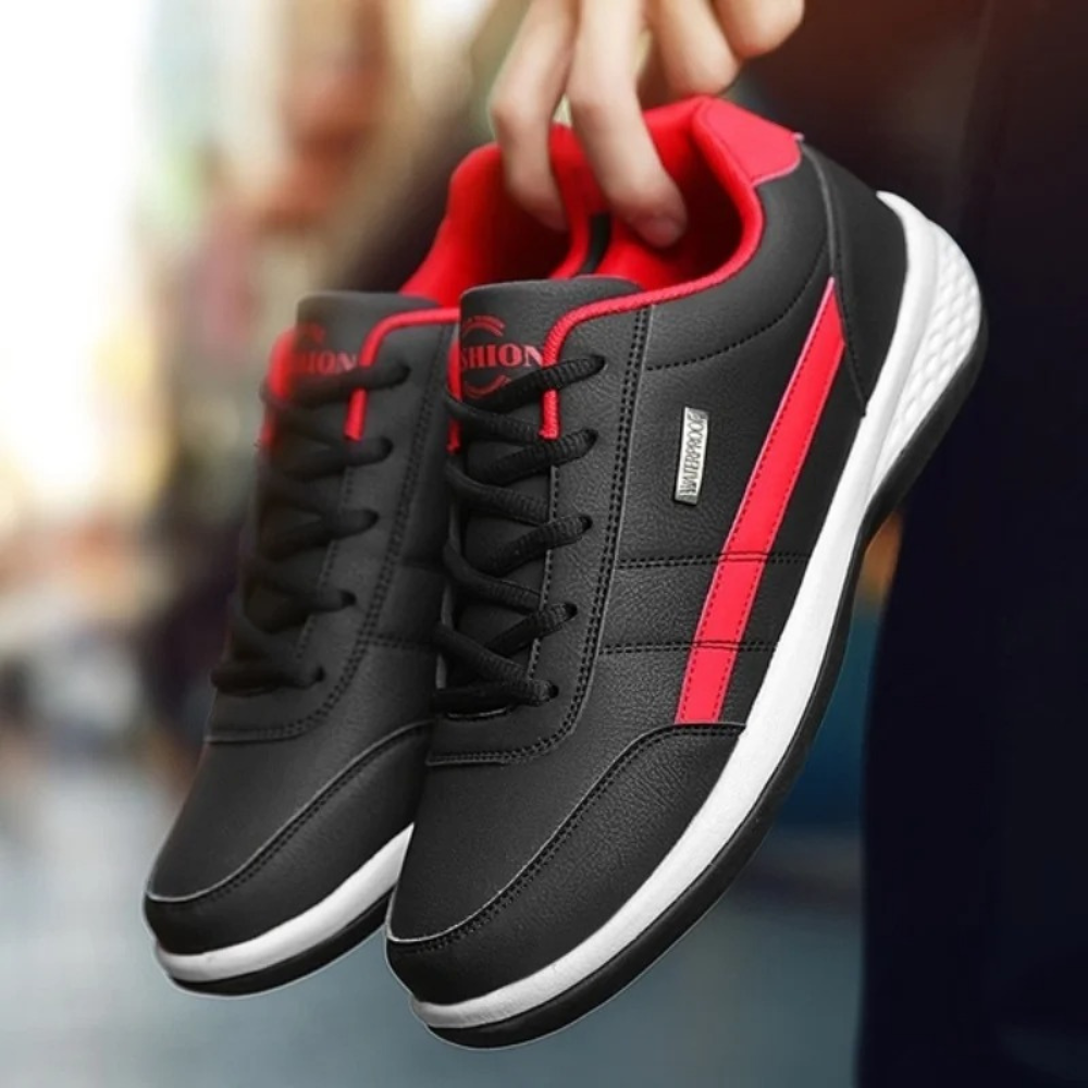 Mens sneakers with advanced orthopedic support and balance technology for daily comfortable wear.