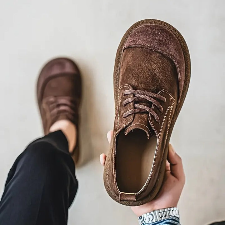Durable men's formal orthopedic shoes, offering both elegant style and ultimate support.