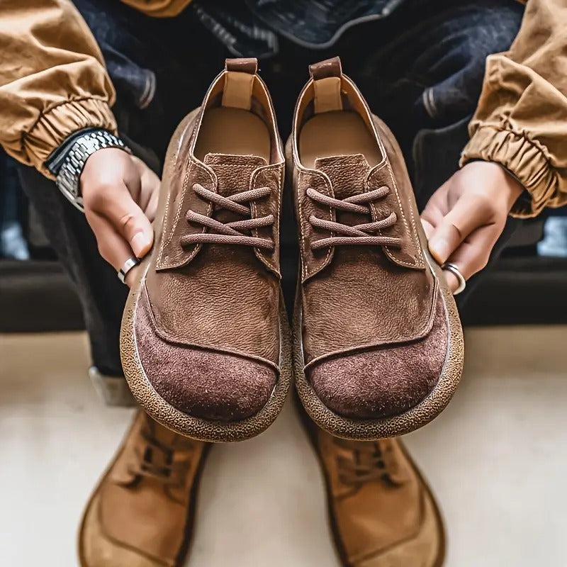 Supportive men's orthopedic shoes, perfect for relief and comfort for sensitive feet.