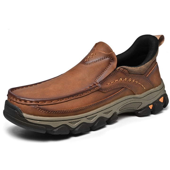 Men's casual slip-on orthopedic shoes, offering excellent foot support & posture correction.