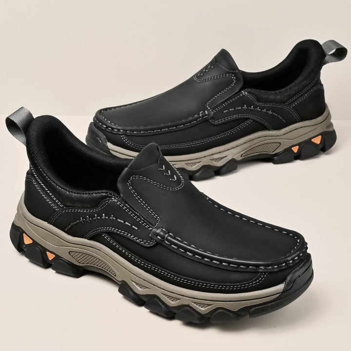 Orthopedic slip-on shoes for men, designed for maximum comfort and pain relief.