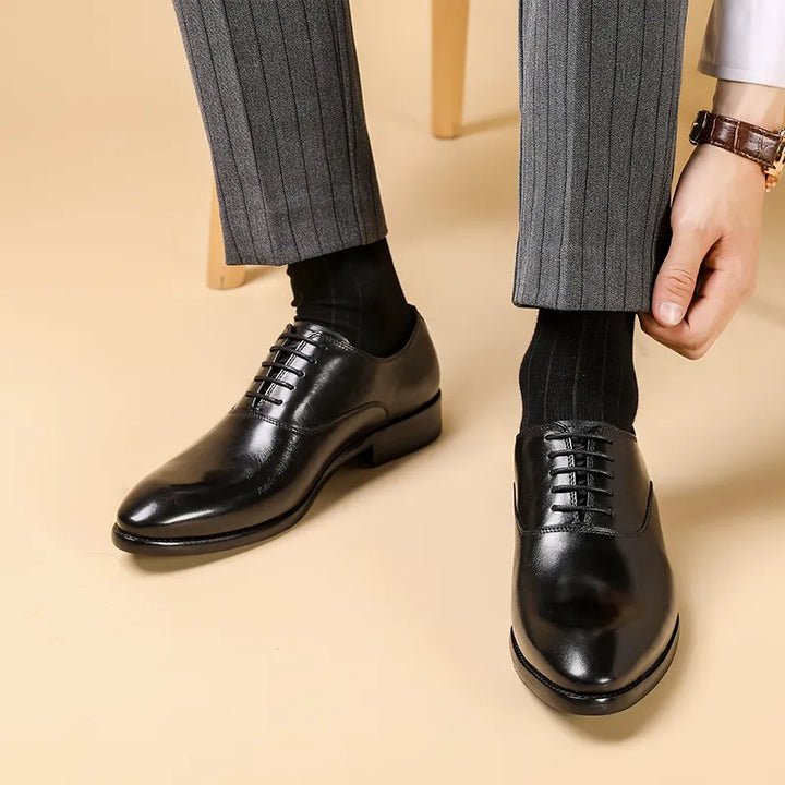 Men's orthopedic oxford dress shoes for timeless comfort and all-day support.