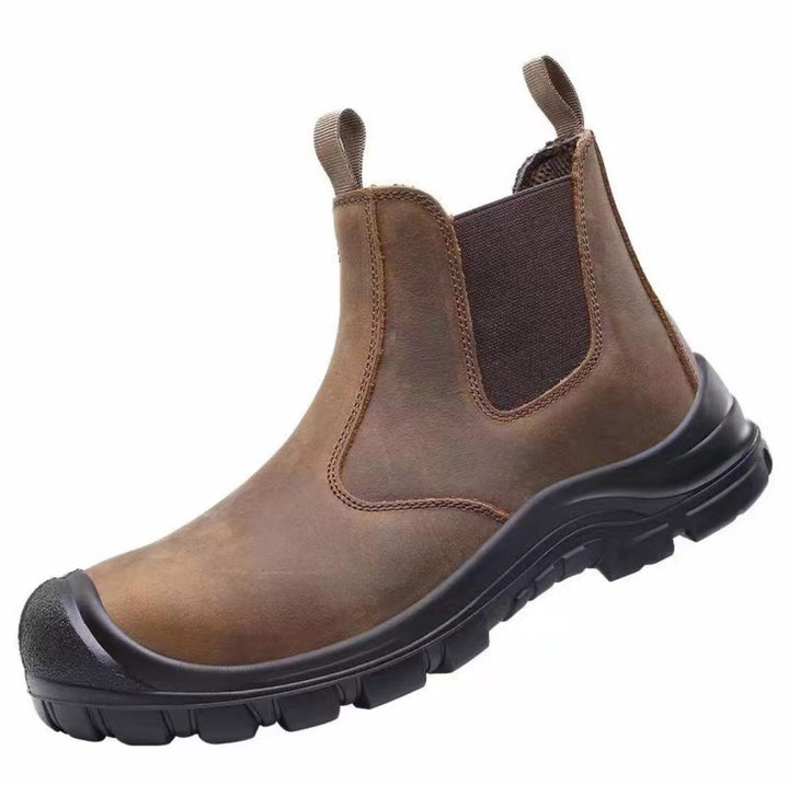 High-quality men's orthopedic work safety footwear, providing comfort and protection for demanding jobs.