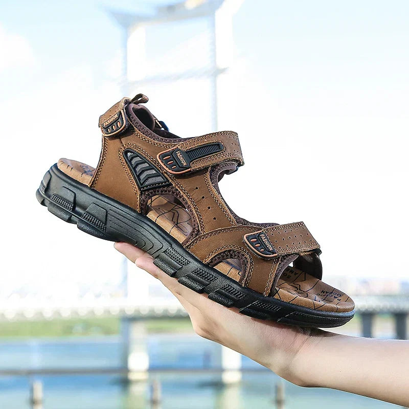 Stylish men's orthopedic footwear for active lifestyles. Provides arch support, comfort & posture alignment.